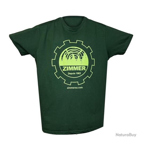 Tee shirt ZIMMER vert for�t