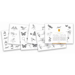 Set de table &agrave; colorier "nature"