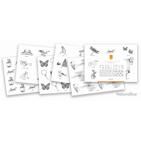 Set de table � colorier "nature"