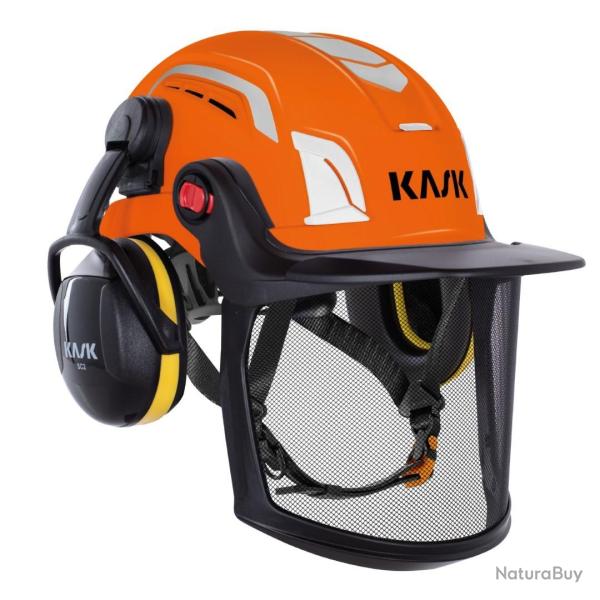 Casque orange Zenith X Air Combo