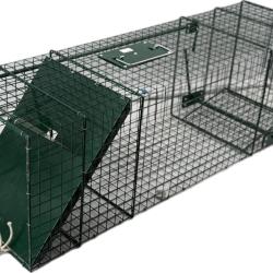 Pi&egrave;ge cage multi-nuisibles (ragondin/fouine/raton-laveur)