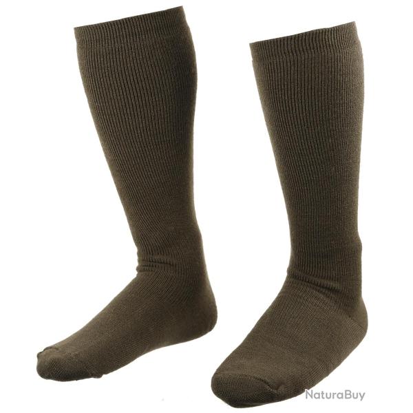 Chaussettes longues kaki T080 39-42