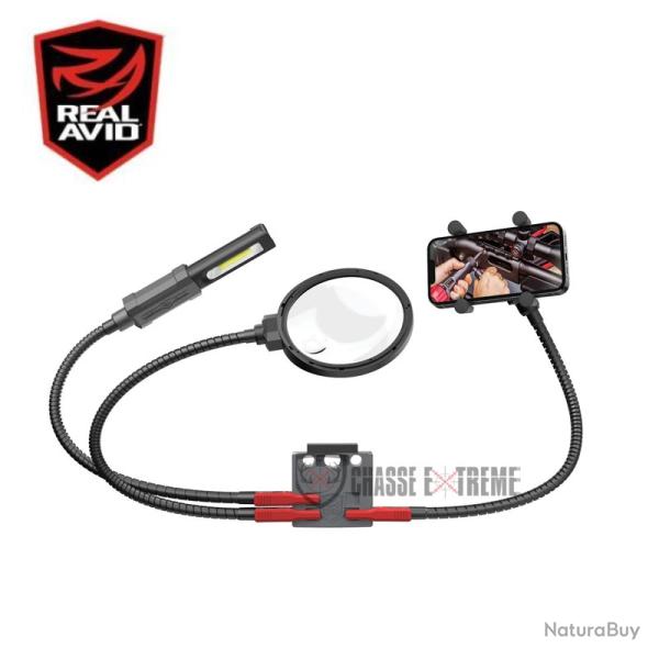 Station Main Libre REAL AVID Loupe / Lampe / Porte Tlphone