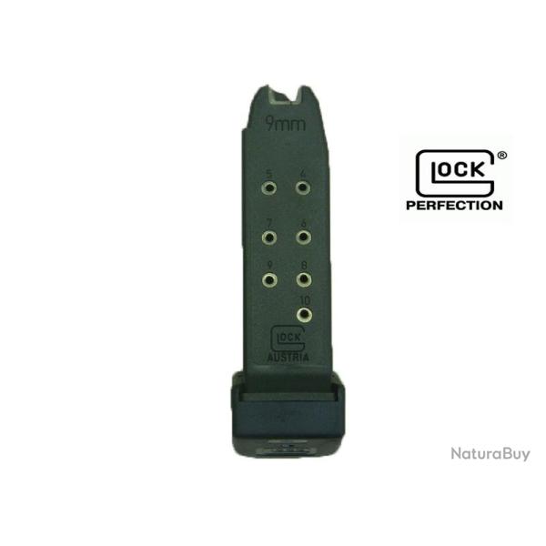 Chargeur Glock 26 Cal.9x19 12 coups