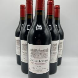 Vente Flash ! 2021 Château Bouquey - Saint-Emilion Grand Cru Rouge - 6 Bouteilles
