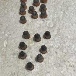 18 balles Flobert 9 mm