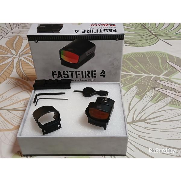 Point rouge BURRIS FASTFIRE IV 3MOA+MT PICA  avec 4 recticules au choix