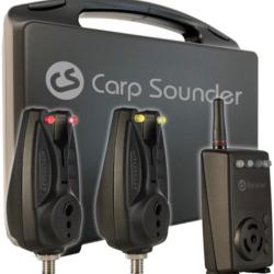 Coffret Carpsounder Centrale 2 Détecteurs Age One -AGEONE-BK-FS2