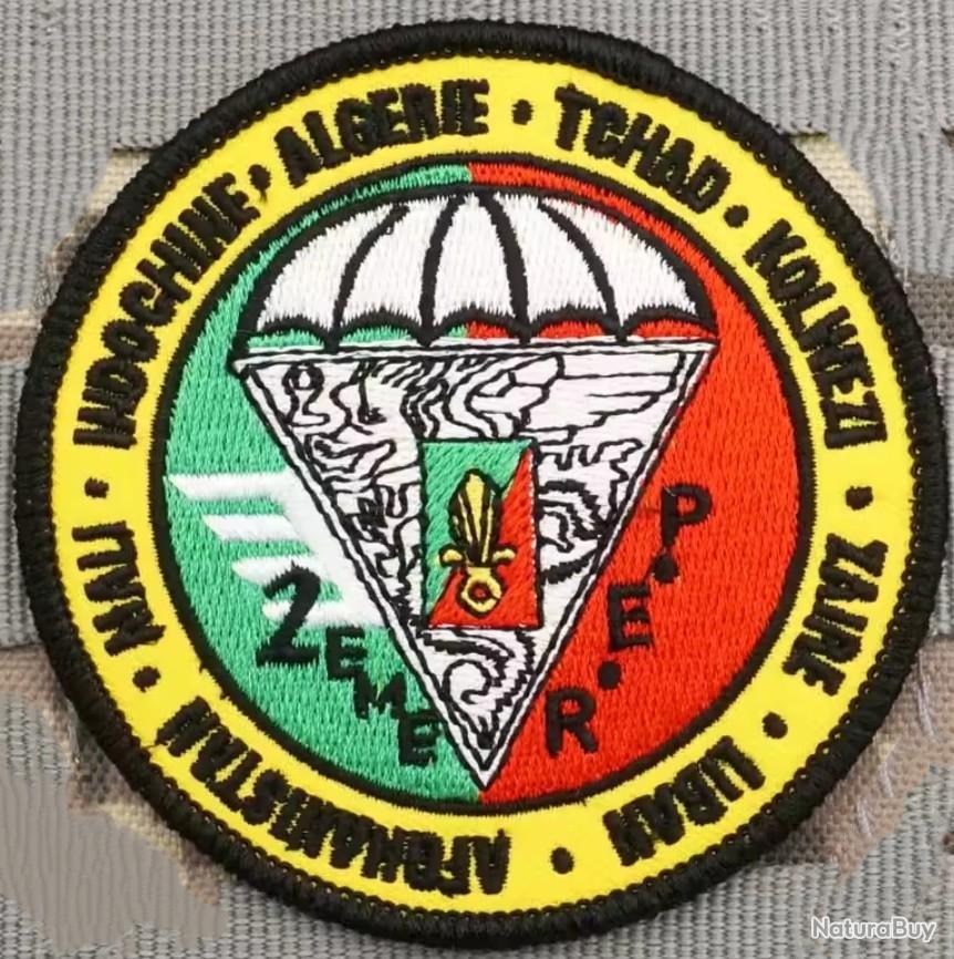 LÉGION ÉTRANGÈRE-1º RE / patch/ecusson /cuir pour insigne EUR 5,99