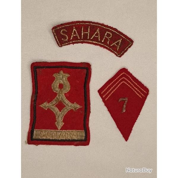 Insignes tissu Compagnie Saharienne guerre d'Alg�rie
