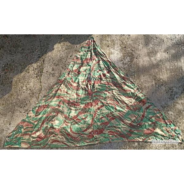 Tente poncho mod�le 1951 camo Arm�e Fran�aise TAP guerre Alg�rie