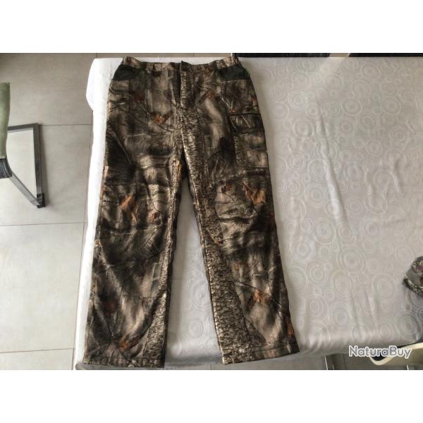Pantalon camouflage doubl� chaud somlys