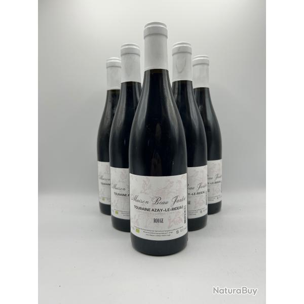 Maison Beau Jardin Touraine Azay-le-Rideau Vin Rouge - 6 Bouteilles