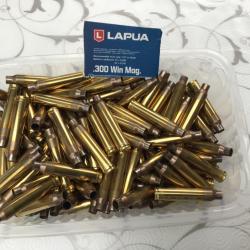 Étuis Lapua 300 win mag tirés une fois