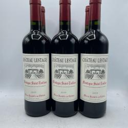 2019 Château Lestage Montagne Saint-Emilion Grand Vin de Bordeaux - 6 Bouteilles