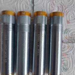 VEND LOT DE CHOKES BROWNING INVECTOR DS CALIBRE 12.
