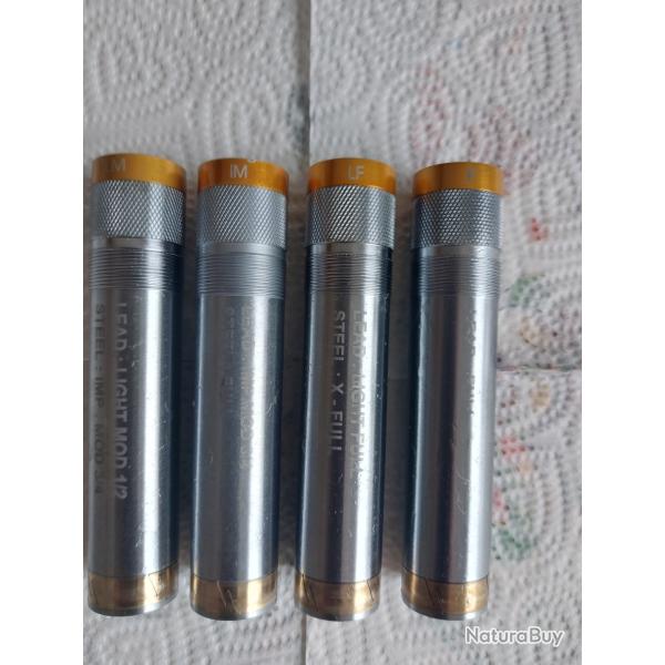 VEND LOT DE CHOKES BROWNING INVECTOR DS CALIBRE 12.