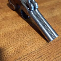 Pistolet juxtaposé à balle forcée