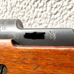 Carabine Carl Gustave M63 match. Canon lourd et dioptre
