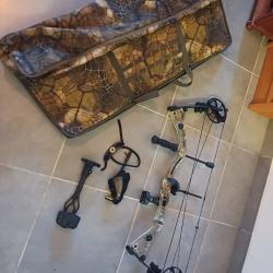 Arc furtif 500 Solognac Gaucher 45-60 lbs