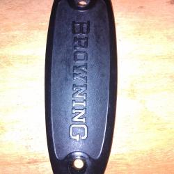 Plaque de couche browning 134x44mmEntre axes 96mm
