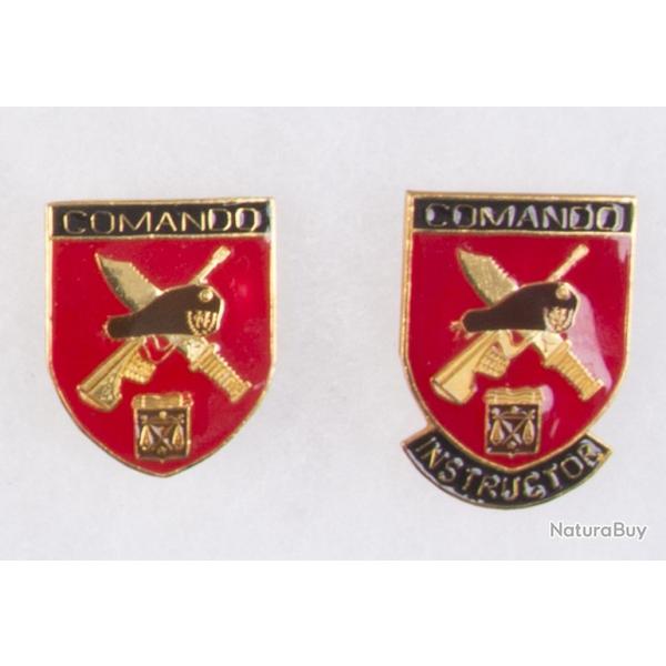 Lot de 2 insignes Commando Venezuela