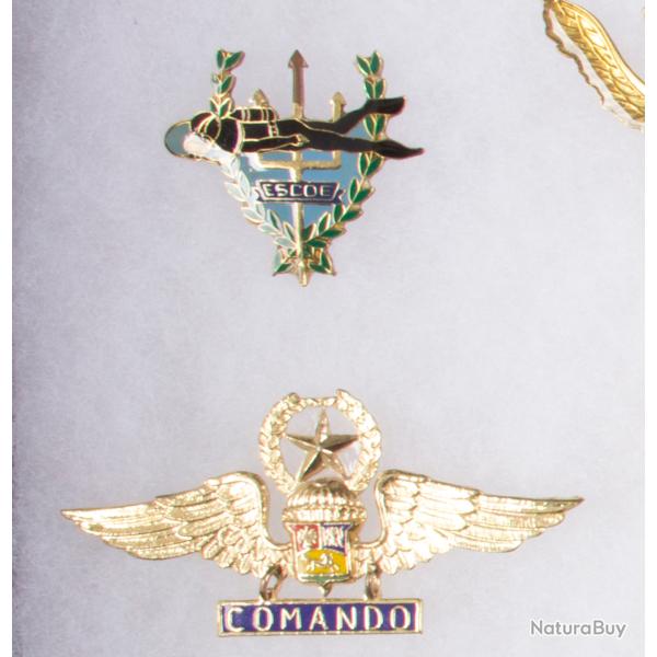 Lot de 2 insignes des Forces Spciales du Venezuela