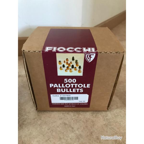 Lot ogives FIOCCHI 55 GRAINS .222 223 224