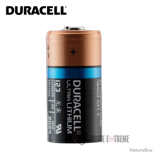 Pile Lithium DURACELL CR123 3 Volts