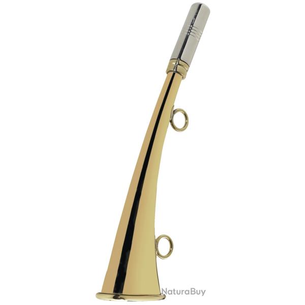 Corne Plate PISTEURS en laiton 16cm - 22 cm - 31cm 16 cm