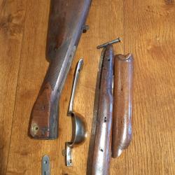 Lot de pièces pour Carabine de Versailles ou mousqueton de Mamelucks