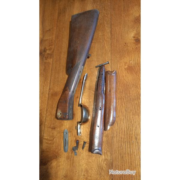 Lot de pices pour Carabine de Versailles ou mousqueton de Mamelucks