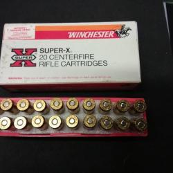 20 Munitions Winchester cal 284 150gr power point (S.P) ref X2842