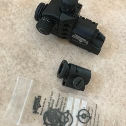 DIOPTRE ANSCHUTZ + PORTE INSERT ETAT PROCHE NEUF