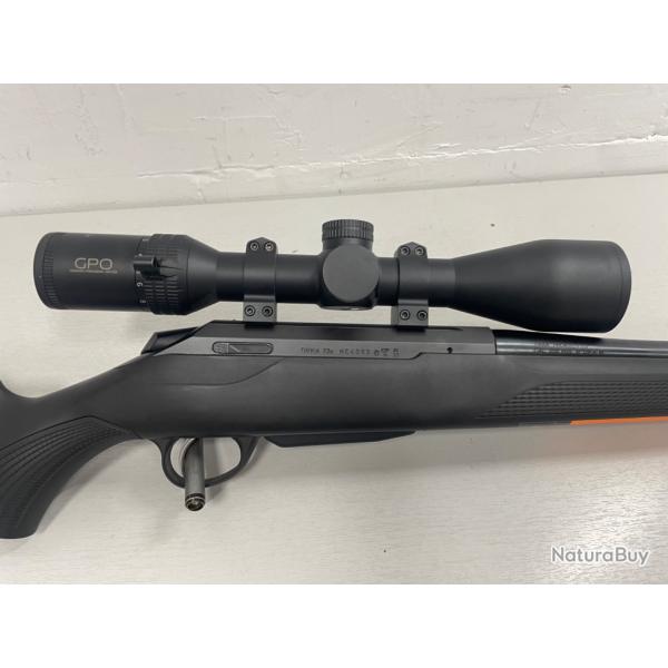 !! OCCASION !! CARABINE TIKKA T3X ADJ GAUCHER CALIBRE 308WIN + LUNETTE GPO 2-12X50