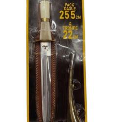 PACK DAGUE KAHN + PIBOLE 22CM - LIGNE VERNEY CARRON DEC