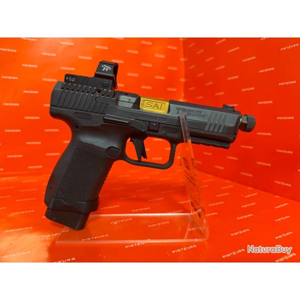 Pistolet Canik TP9 ELITE Combat Executive cal 9X19 + point rouge MECANIK