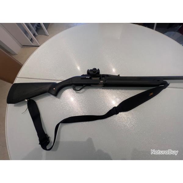 Fusil semi-auto WINCHESTER SX4 Big Game Rifled cal.12/89 canon ray avec point rouge aimpoint h-2