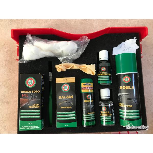 Valise de nettoyage BALLISTOL pour armes