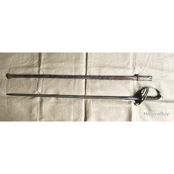 Beau sabre d'officier d'infanterie - modle 1882.