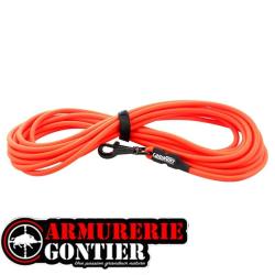 LONGE CANIHUNT X-TREME pour chien orange 10 ml