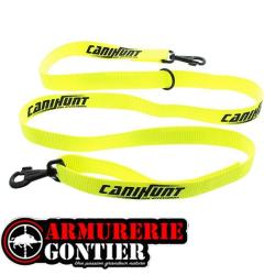 Laisse pour chien approche plate CANIHUNT HUNTER 180 cm