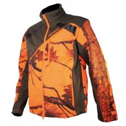 DC 25 ! Veste softshell Somlys Sherpa Camo Blaze