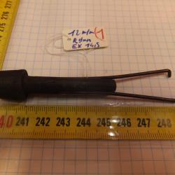 Férule  ou (Embout bouchon) canne fusils  12 mm. Conforme model d'origine.                       (1)