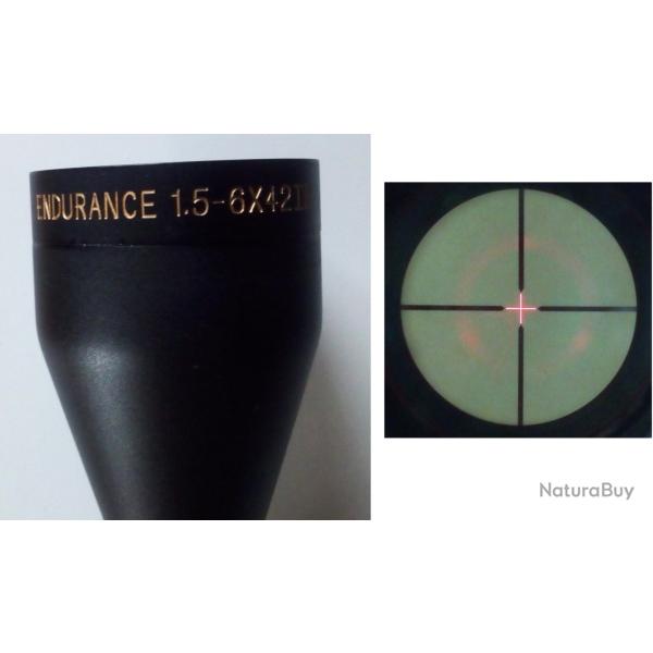 Lunette HAWKE Endurance 1,5-6x42IR