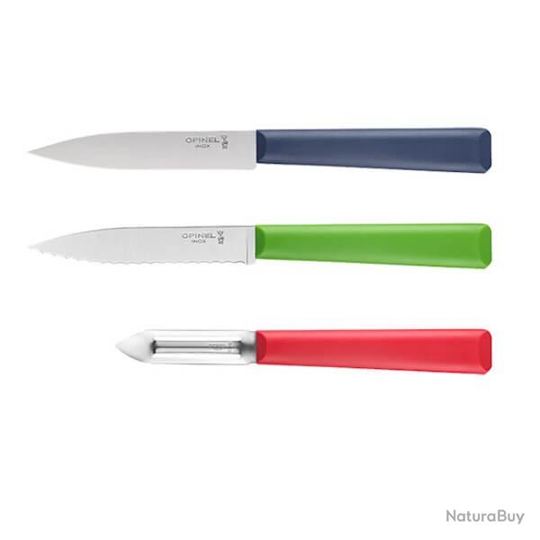 Coffret Trio Opinel "Essentiels" 2359