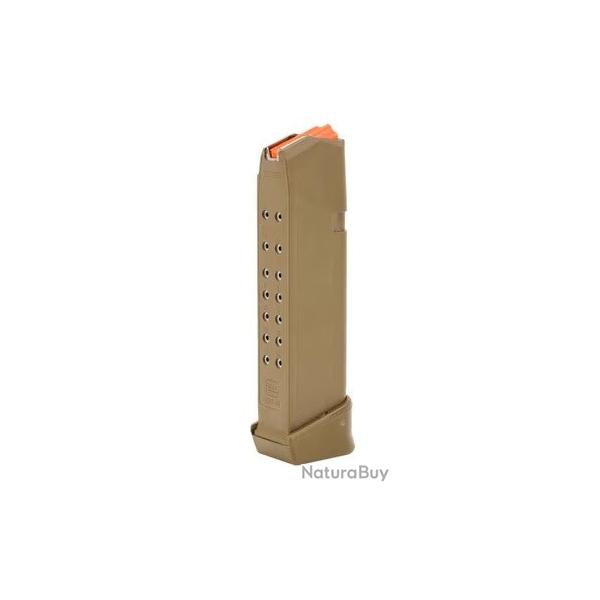Chargeur FDE Glock pour Glock 17 - 9x19 - 17+2 coups