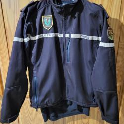 Veste softshel garde particulier