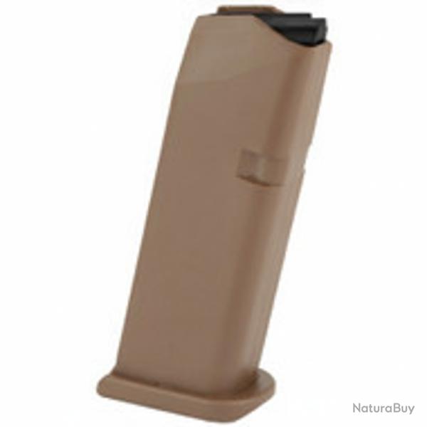 Chargeur FDE Glock pour Glock 17 - 9x19 - 17 Coups