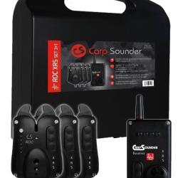 Carp Sounder ROC XRS Black SET - 3 Indicator